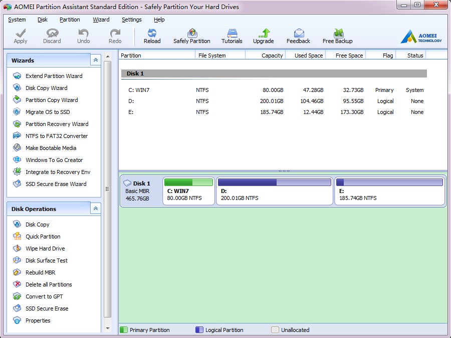 aomei partition assistant server free